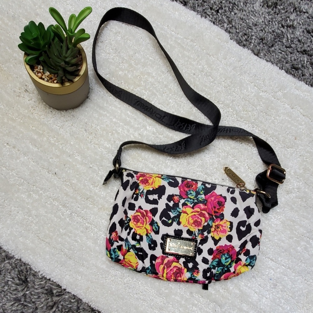 Betsey Johnson crossbody bag.